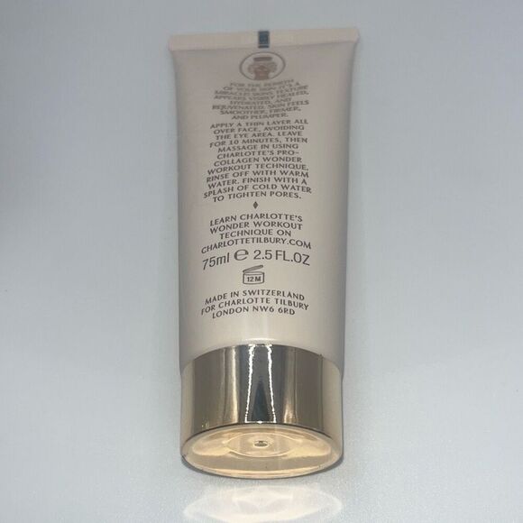 Charlotte Tilbury Goddess skin clay mask new in box 2.5 oz - Picture 6 of 7